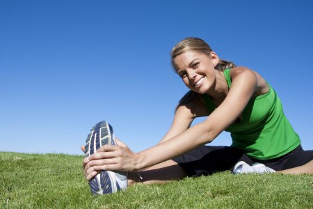 Physical therapy exercises in Austin, Texas.