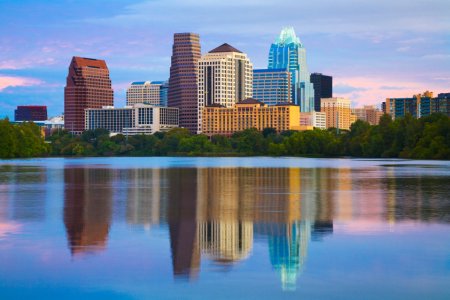 Austin, Texas skyline.